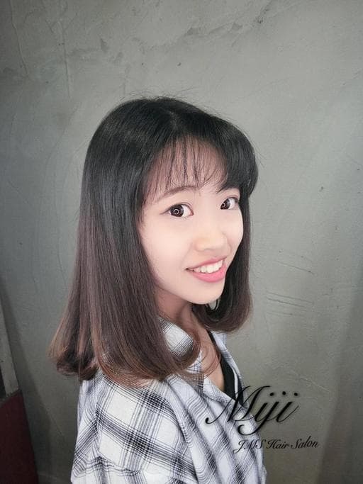 剪髮、女生長髮、女生中長髮
