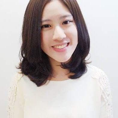 女生長髮、質感、冷色系