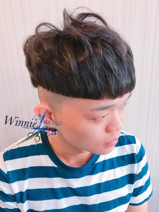 復古鍋蓋頭、西瓜皮、微捲髮