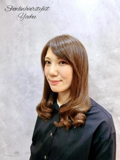 棕色系、女生長髮、染髮