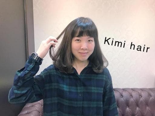 手撥卷、棕色系、浪漫大卷