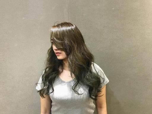 水樹髮藝、空氣感卷髮、女生長髮