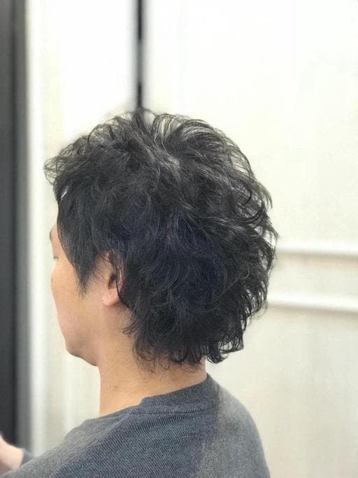 男生卷髮、台中剪髮