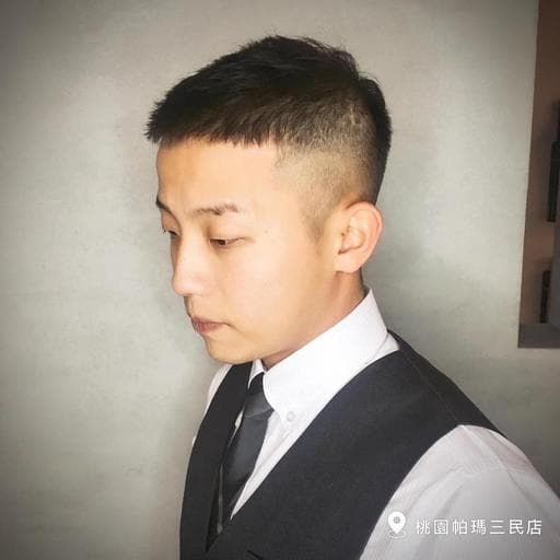 男士漸層推、寸頭、桃園剪髮