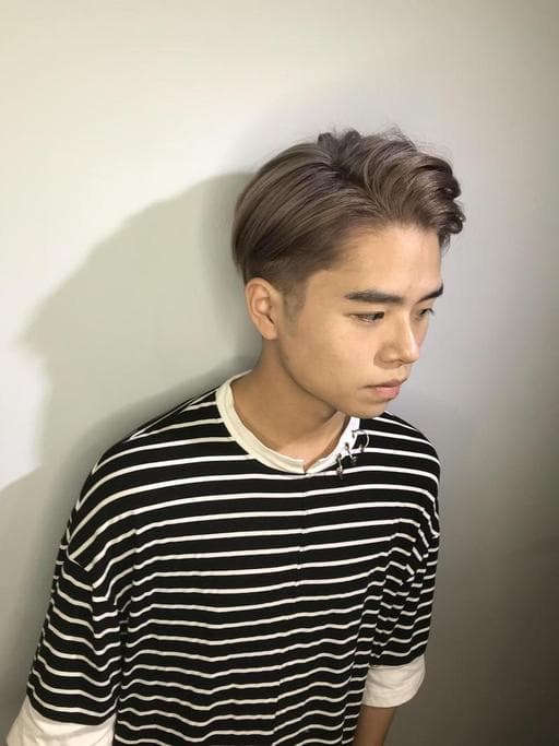 Jzhair、男生短髮、特殊色