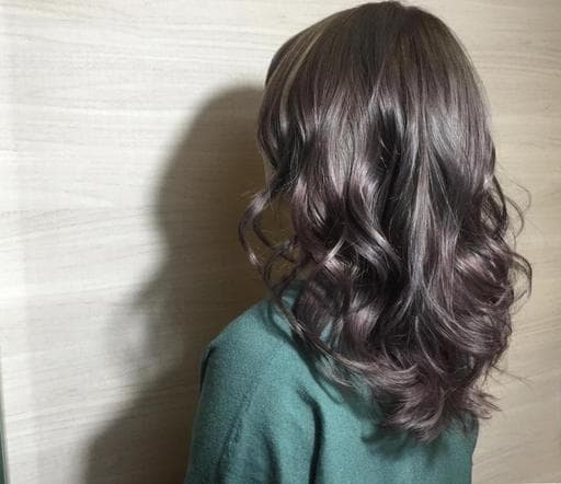 設計染、浪漫大卷、女生中長髮