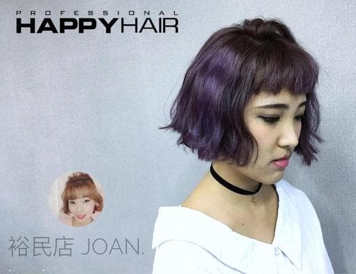 鮑伯頭、女生短髮、特殊色