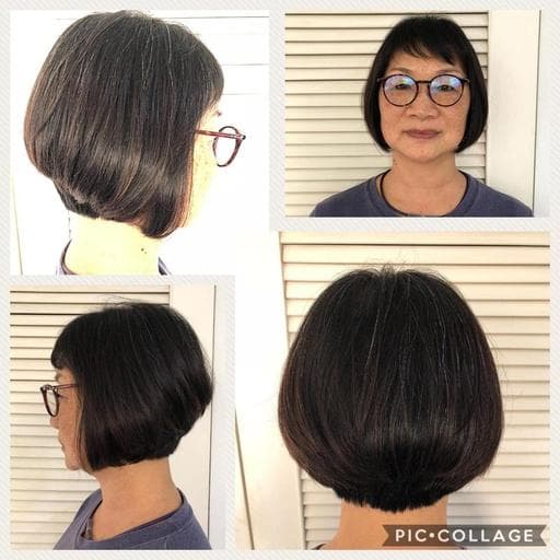 女生短髮、蓬鬆感、內湖區剪髮