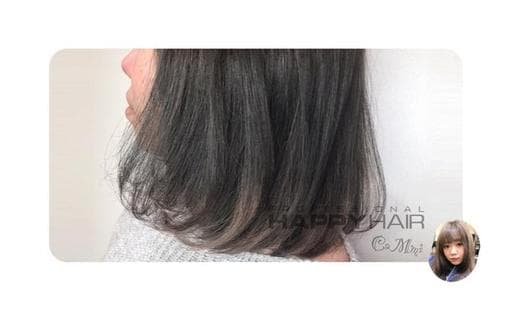 女生短髮、霧面、特殊色