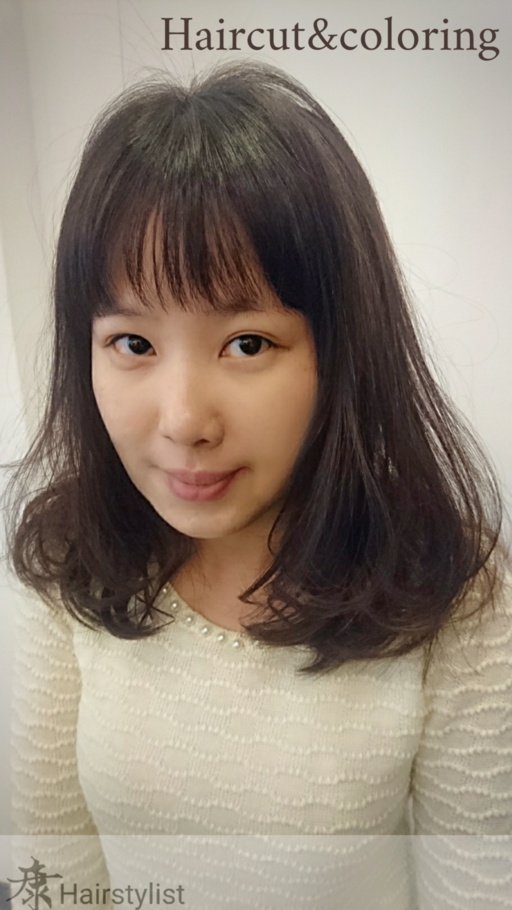 染髮、棕色系、女生染髮