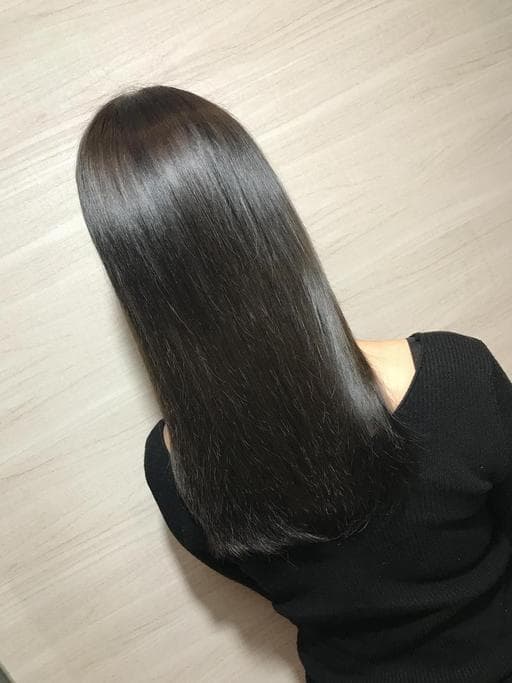 染髮、女生長髮、霧面