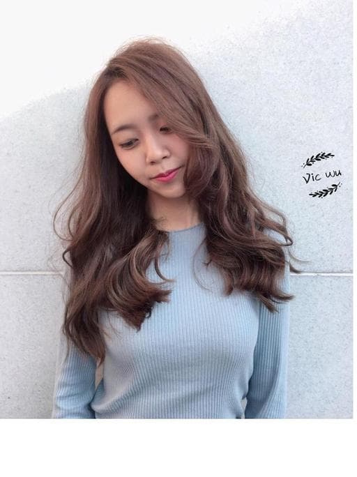 棕色系、女生長髮、台中剪髮