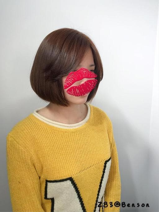 染髮、鮑伯頭、女生短髮