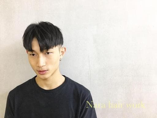 韓系歐巴髮型、男生短髮、男士逗號瀏海