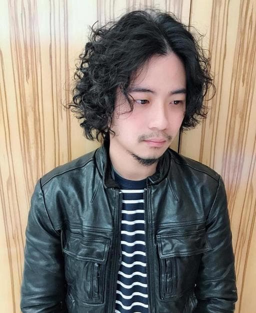 男生卷髮、嬉皮卷、男士剪裁