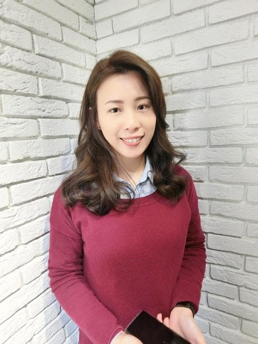 手撥卷、棕色系、浪漫大卷