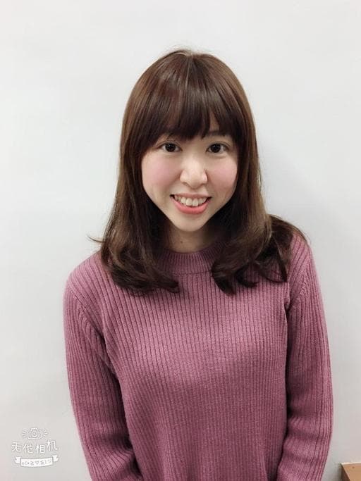 日系捲度、棕色系、桃園剪髮