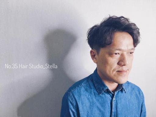 男生卷髮、韓男髮型、燙卷