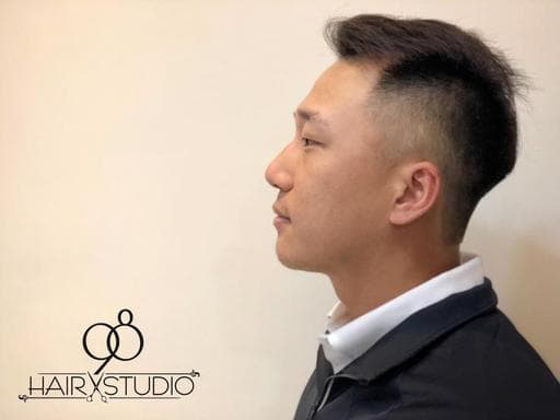 男士漸層推、男生Undercut、油頭