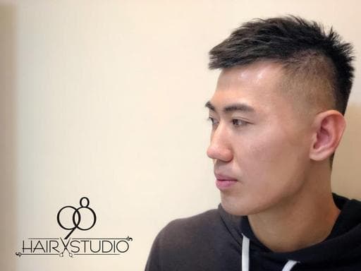 男士漸層推、男生Undercut、油頭