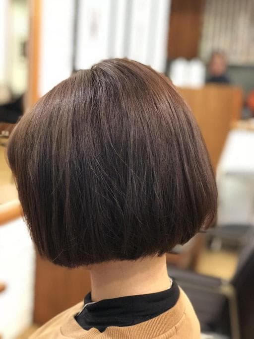 女生短髮、女生染髮、霧面質感