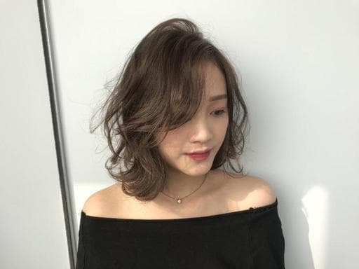 女生短卷髮-(耳下肩上)、日系髮型、桃園剪髮