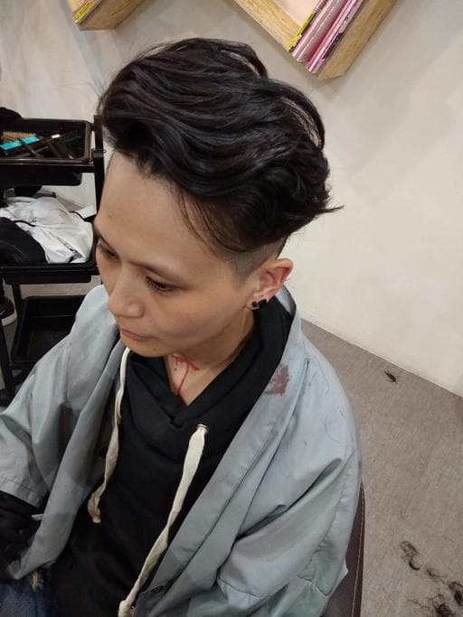 手撥卷、油頭、型男必備