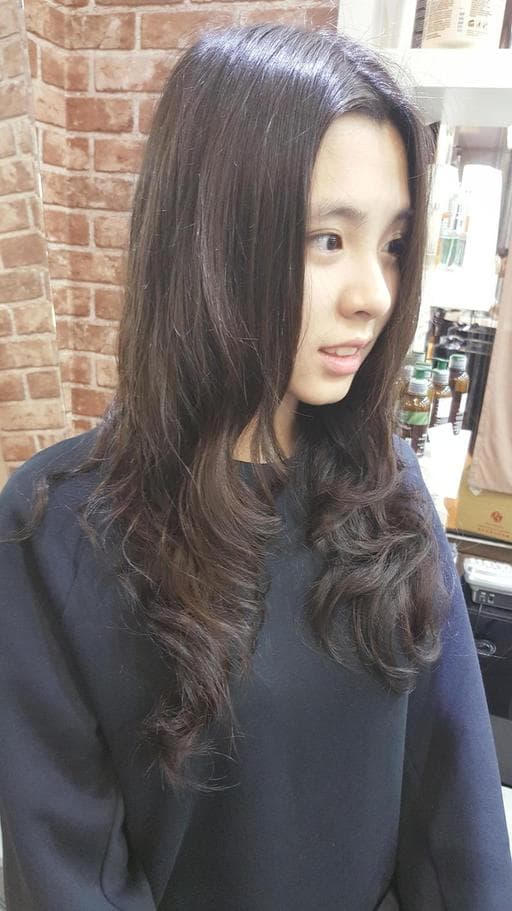 特殊色、女生中長髮、霧面質感