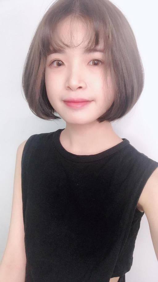 短髮女神系、亞麻綠、高雄剪髮