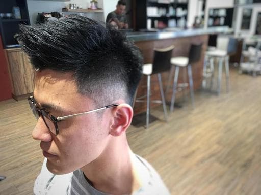 男士漸層推、男生短髮、男生Undercut