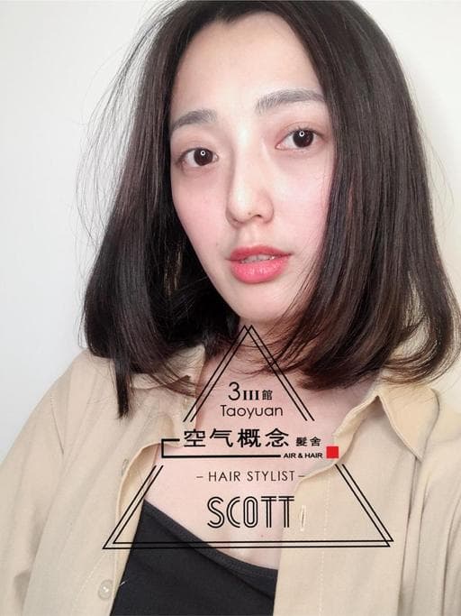 女生短髮、長瀏海、桃園剪髮