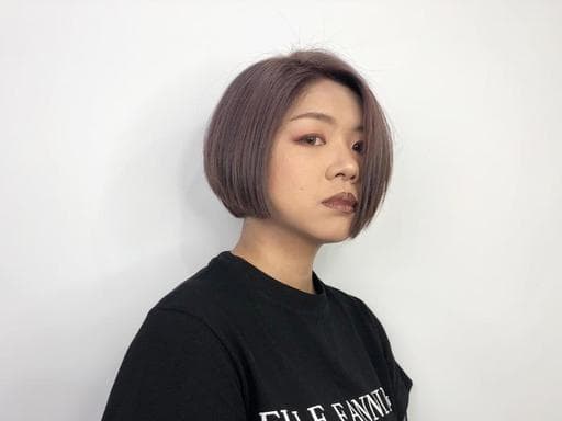 獨角獸髮色（女）、紫外光髮色、女生短髮