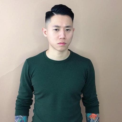 男士漸層推、男生短髮、男生Undercut