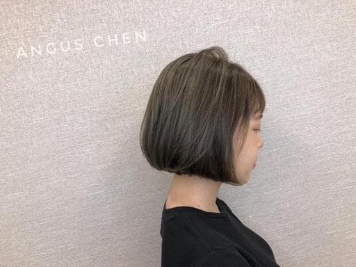 女生短髮、鮑伯頭、灰色系