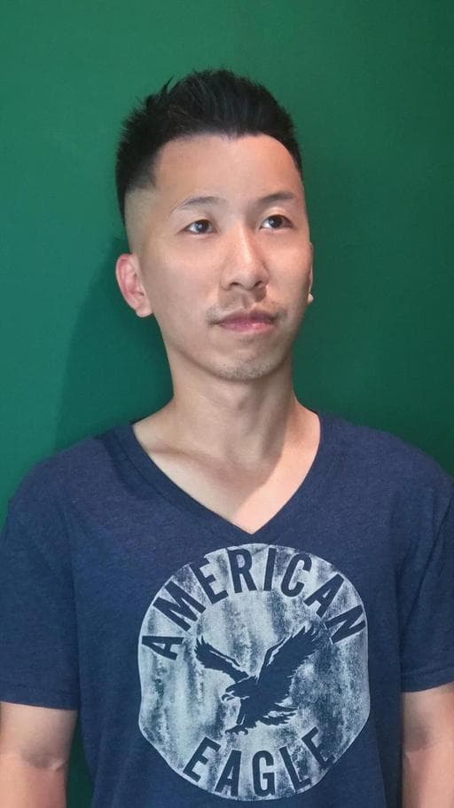 男士漸層推、男生短髮、型男必備