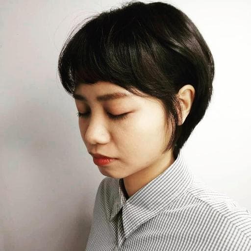 女生短髮、短髮女神系、短髮