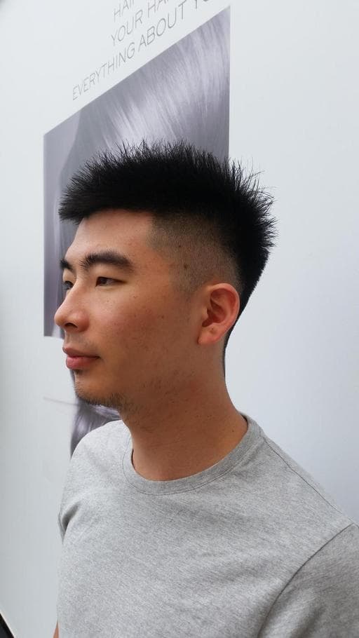 男生染髮、男士漸層推、男生短髮