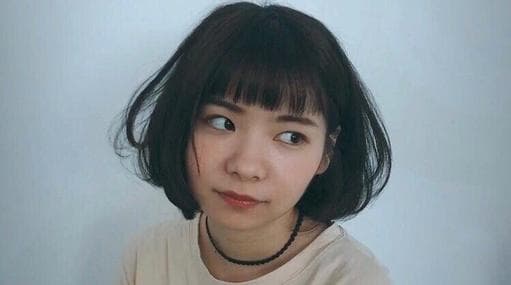 女生短髮、鮑伯頭、清新中短髮-(耳下肩上)