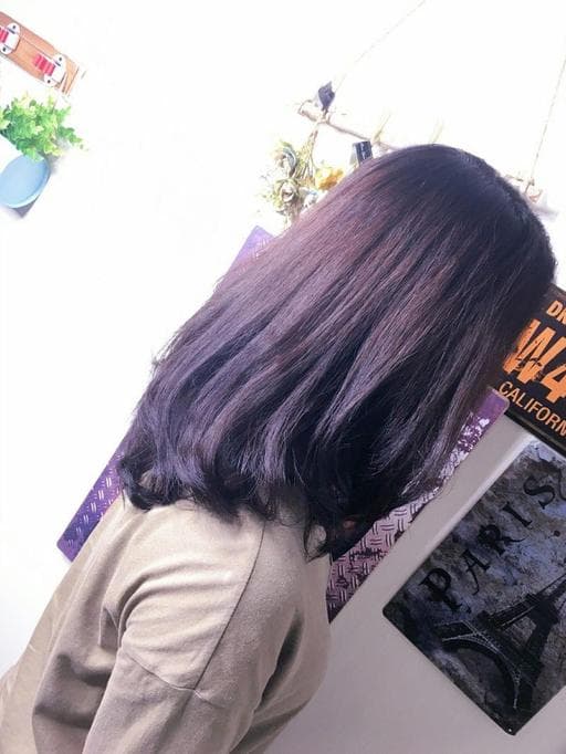 紫外光髮色、女生染髮、春天花季髮色
