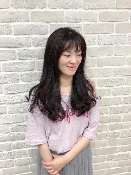 女生長髮、浪漫大卷、質感溫塑