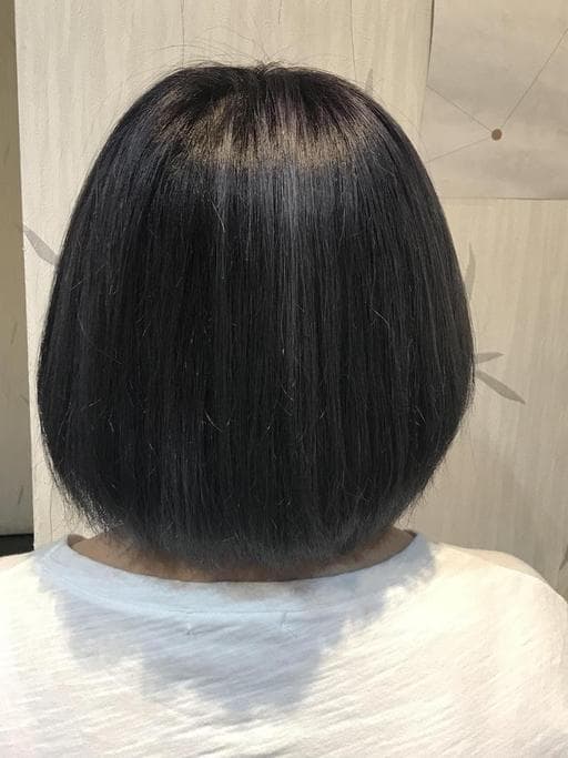 紫外光髮色、灰色系、女生短髮