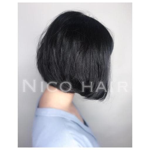 女生短髮、鮑伯頭、女生眉上瀏海