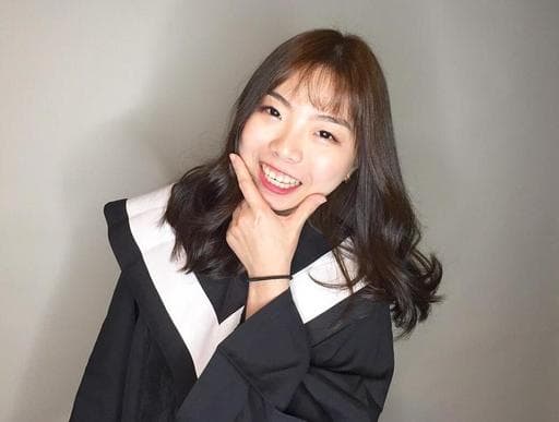 女生中長髮、冷棕色、台南剪髮