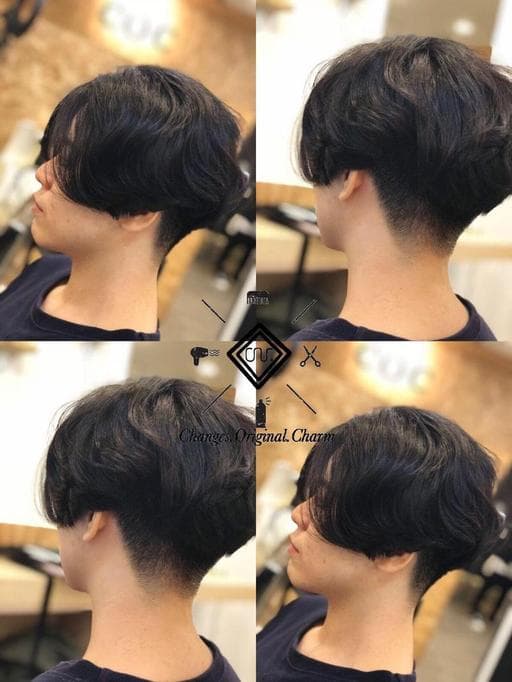 女生短髮、女生燙髮、新竹剪髮