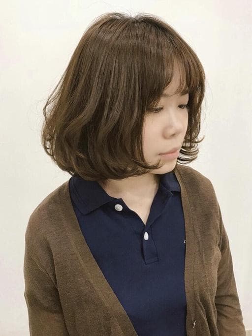 鮑伯頭、棕色系、女生短髮