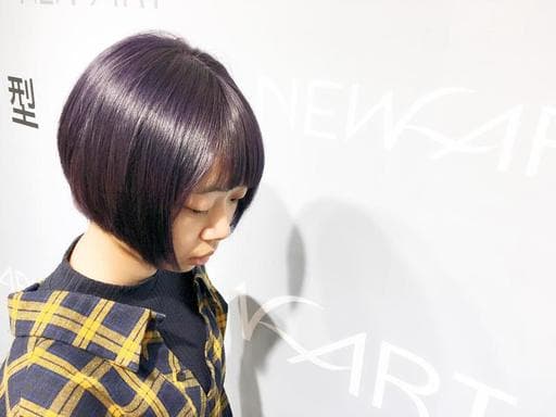 鮑伯頭、女生染髮、女生短髮