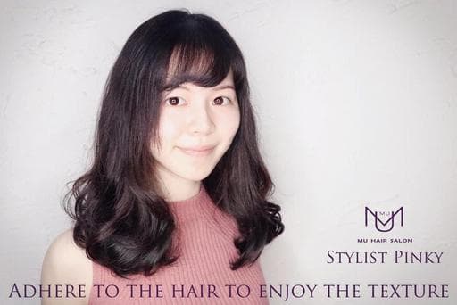 女生燙髮、自然手繞捲、高雄剪髮