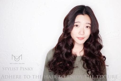 電棒造型、女生長髮、浪漫大卷