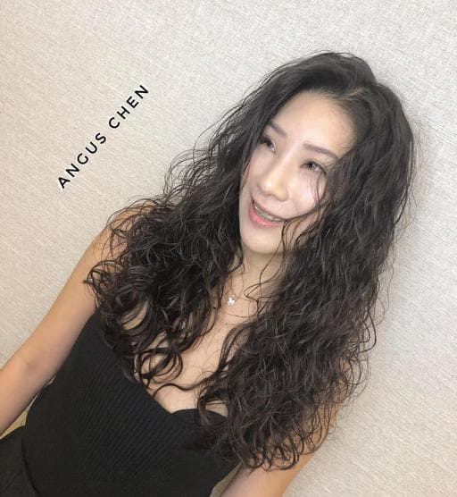 燙卷、空氣感卷髮、女生長髮