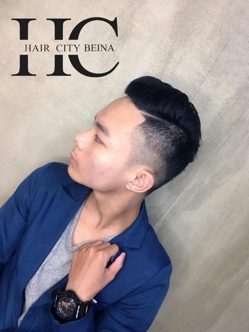 油頭、男生短髮、barber